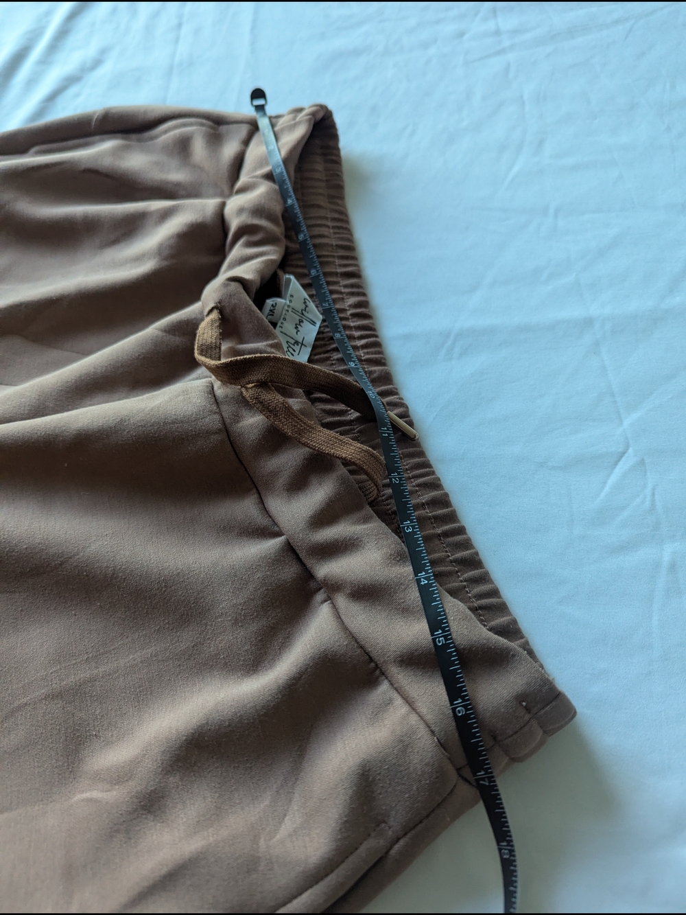 Willow Tree Wide-Leg Pull-On Capris - Brown - Picture 3 of 6